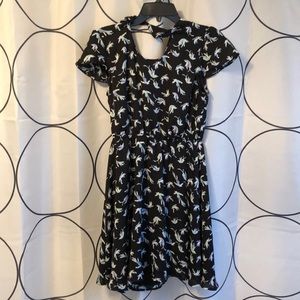 LC bird dress